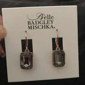 Badgley Mischka earrings